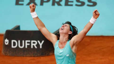 Por los suelos: la épica victoria de Carla Suárez en el Masters de Madrid