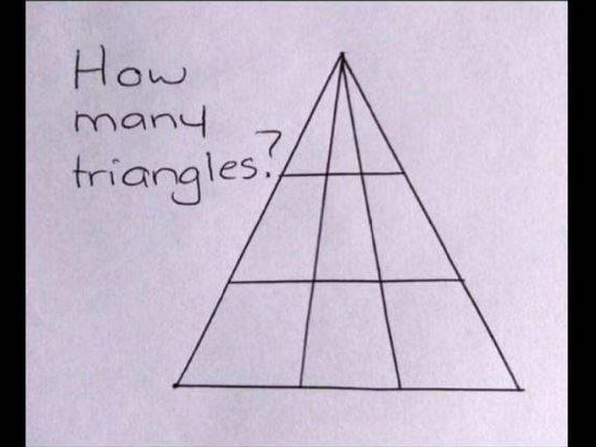 El desafío del triángulo: ¿serías capaz de resolver este enigma?
