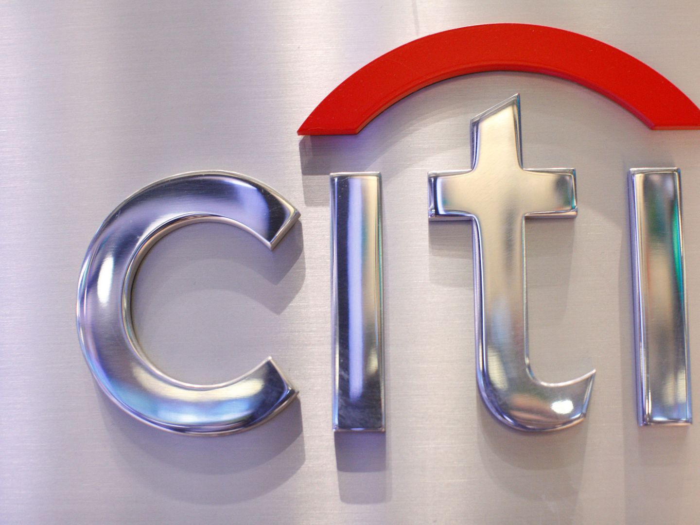 Logo de Citi en el parqué de la Bolsa de Nueva York. (Reuters)