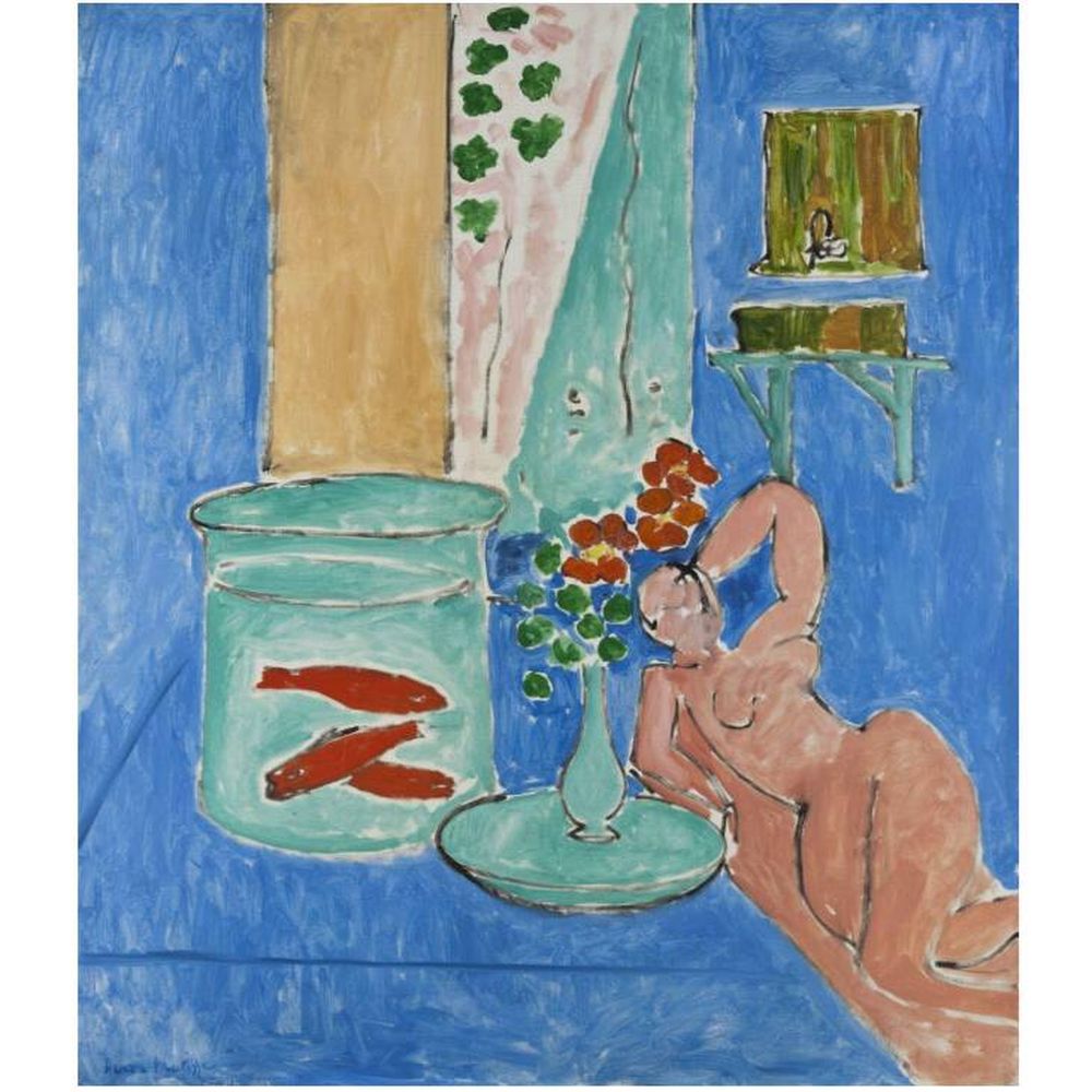 Henri Matisse, The Blue Window, 1913. (© Succession H. Matisse 2024)