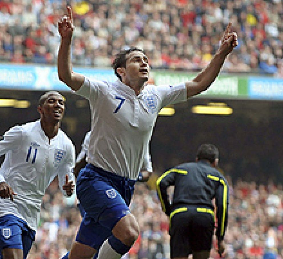 Foto: Lampard sufre un pinchazo muscular con Inglaterra y podría perderse la Eurocopa