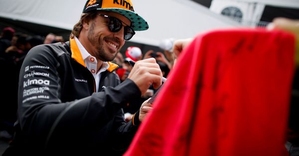 Foto: Fernando Alonso, este jueves en Montreal. (EFE)