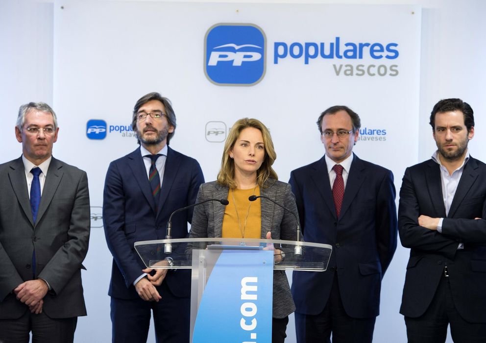 Foto:  La presidenta del Partido Popular del País Vasco, Arantza Quiroga. (EFE)