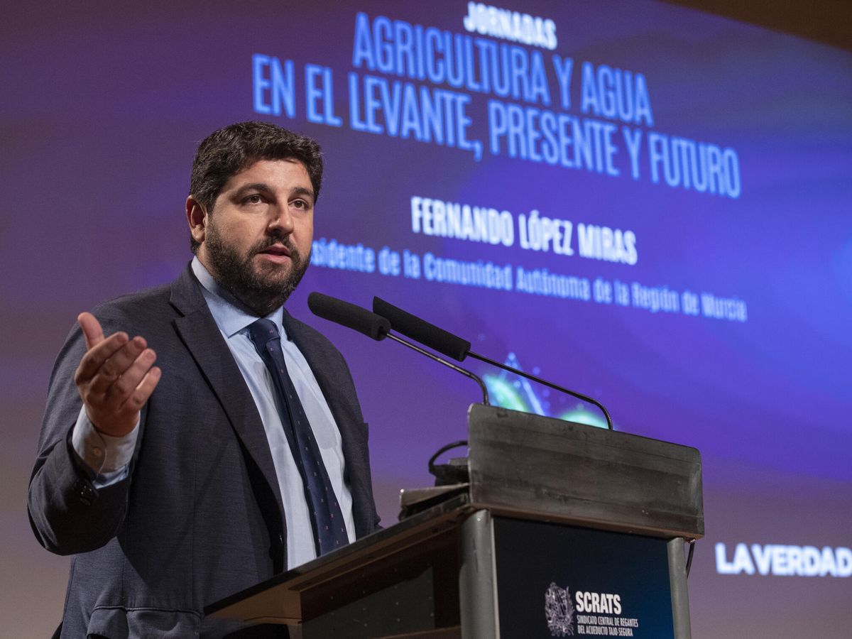 Foto: El presidente de Murcia, Fernando López Miras. (EFE/Marcial Guillén)