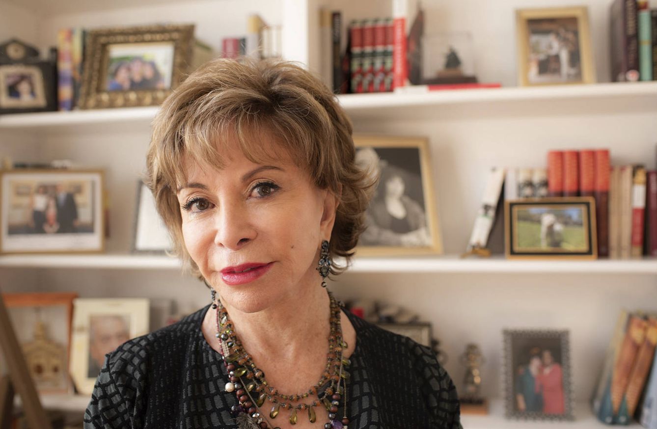 Isabel Allende en su casa de Nueva York.