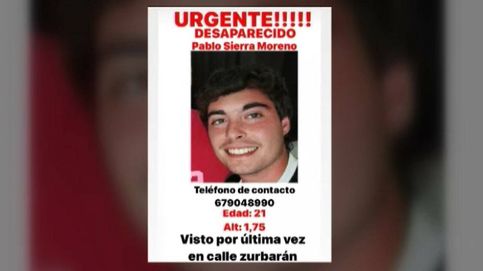 La pista de Pablo, el desaparecido en Badajoz, se pierde a las 02:00, cuando iba a por un taxi