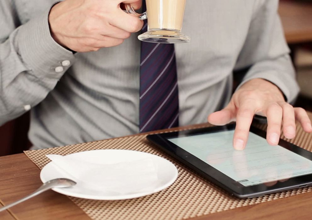 Foto: Cada vez más usuarios utilizan la tableta como herramienta de trabajo.