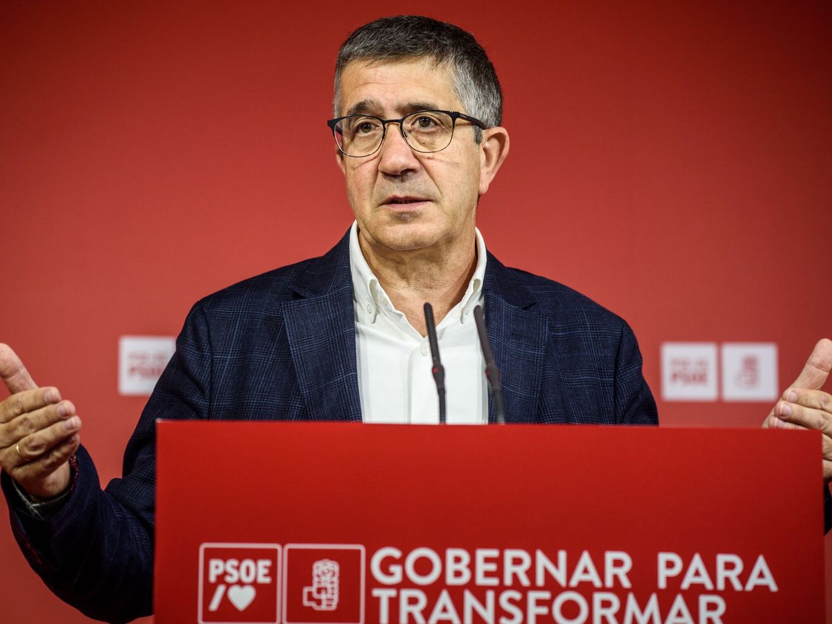 Foto: El portavoz del grupo parlamentario socialista en el Congreso de los Diputados, Patxi López. (EFE/Javier Zorrilla)