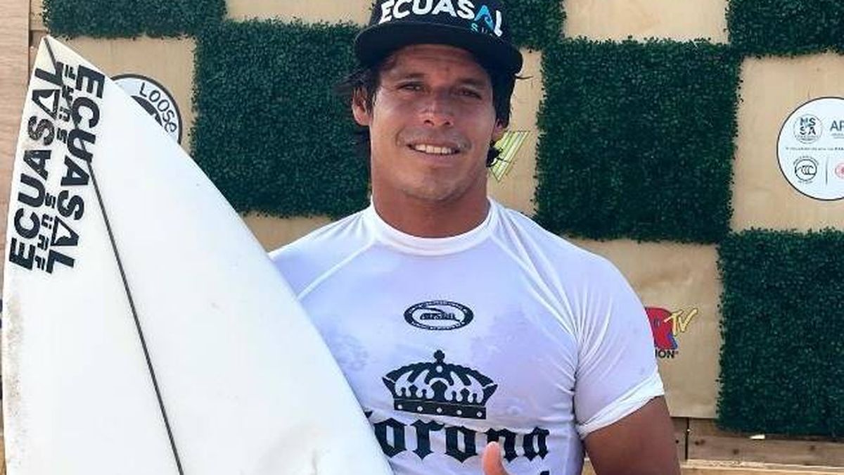 Muere de forma repentina el surfista Israel Barona a los 34 años