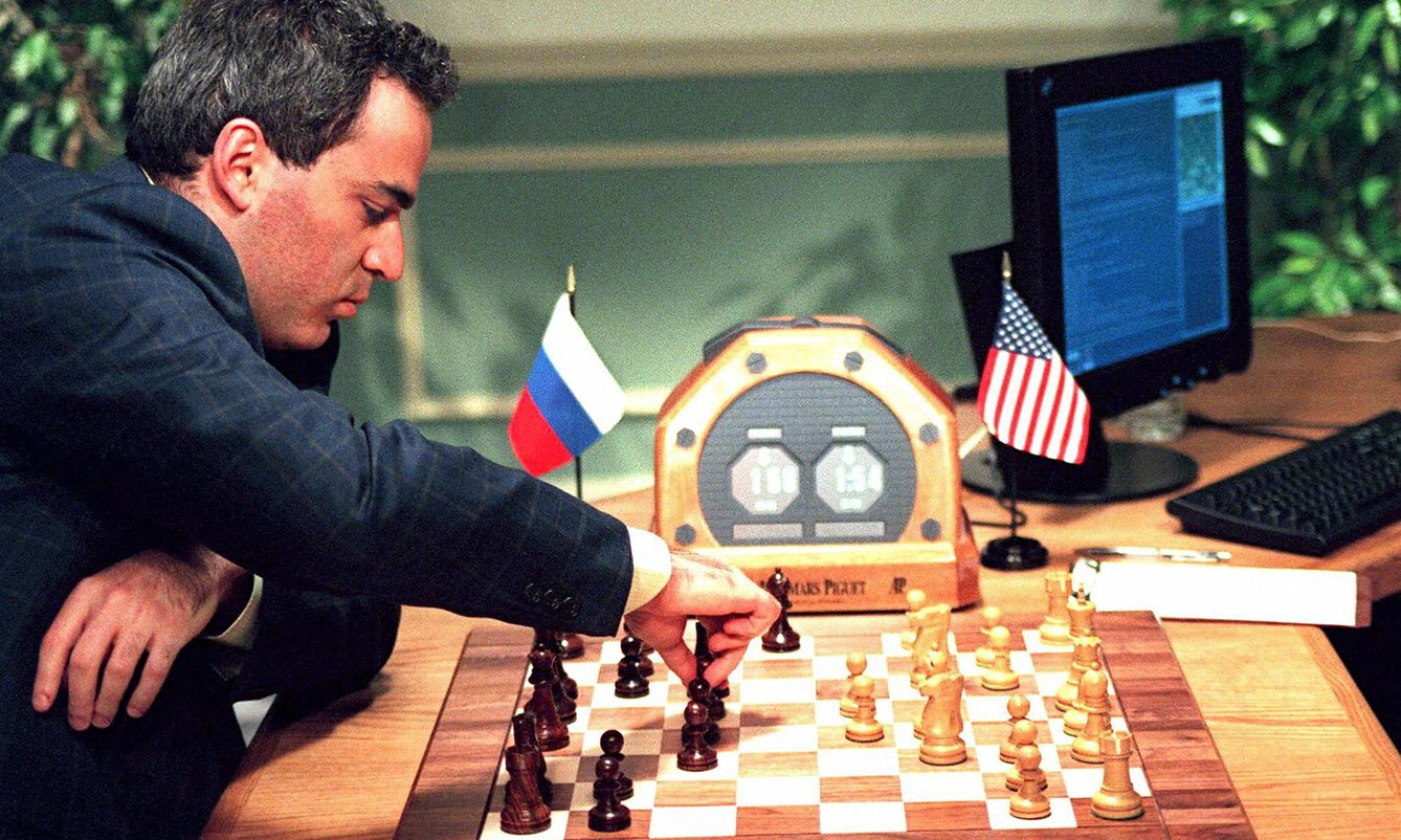 Gari Kaspárov contra 'Deep Blue' en 1997