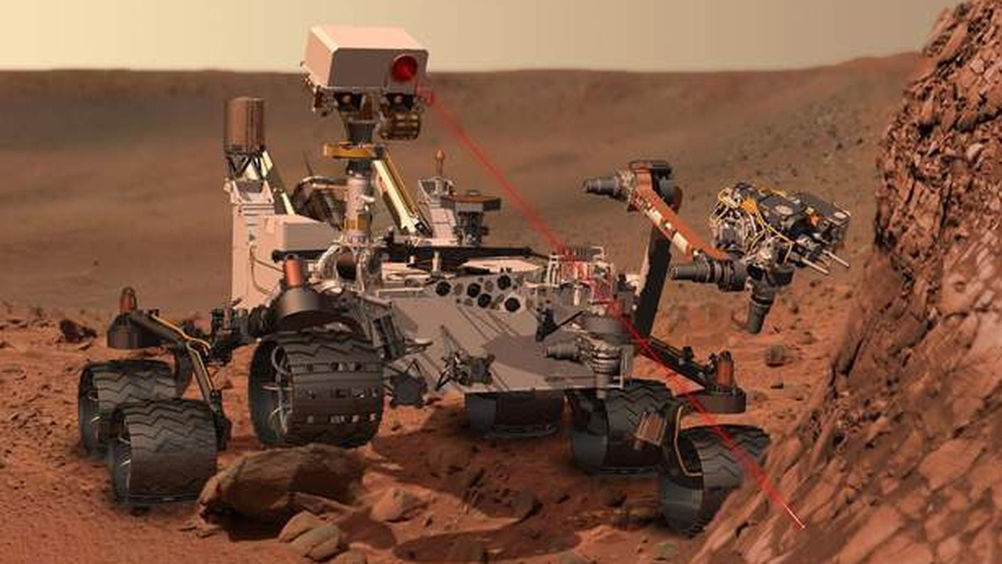 El 'Curiosity', en Marte. (Reuters)