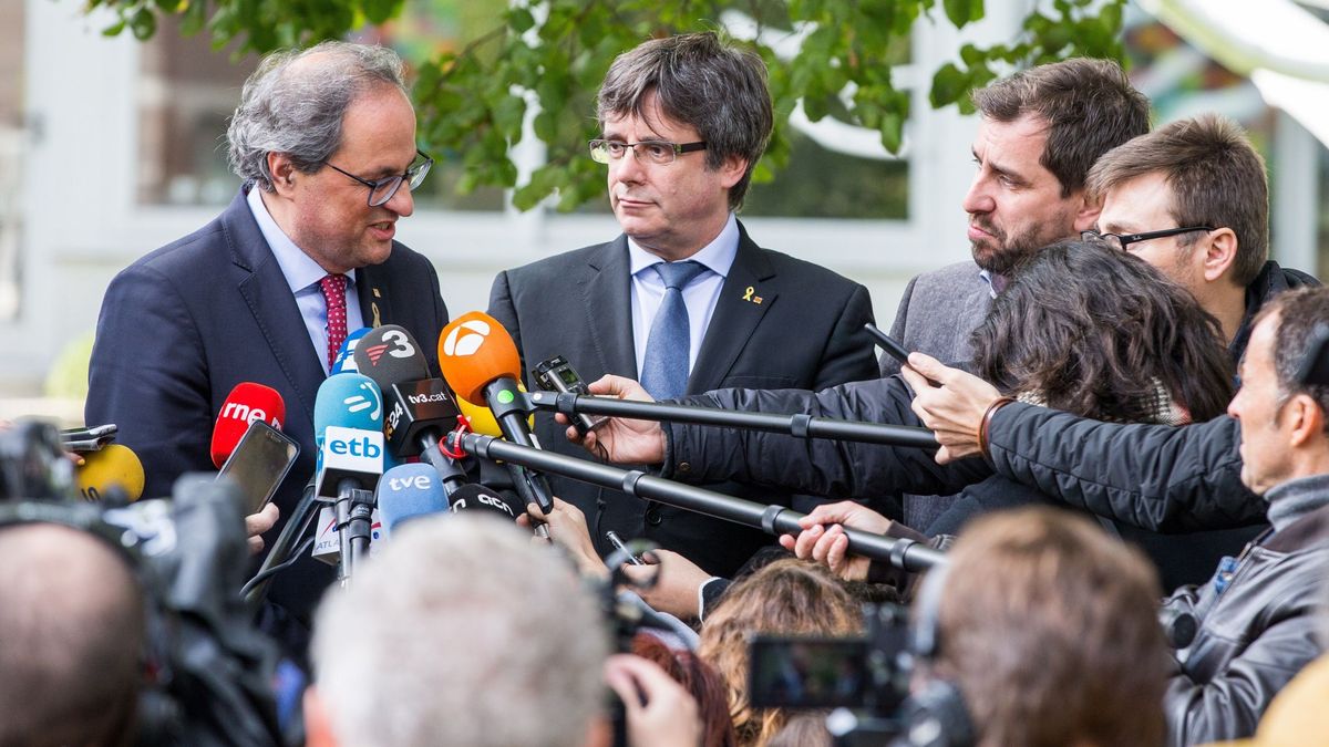 Torra irá a elecciones tras el juicio al 'procés' si se veta la investidura de Puigdemont