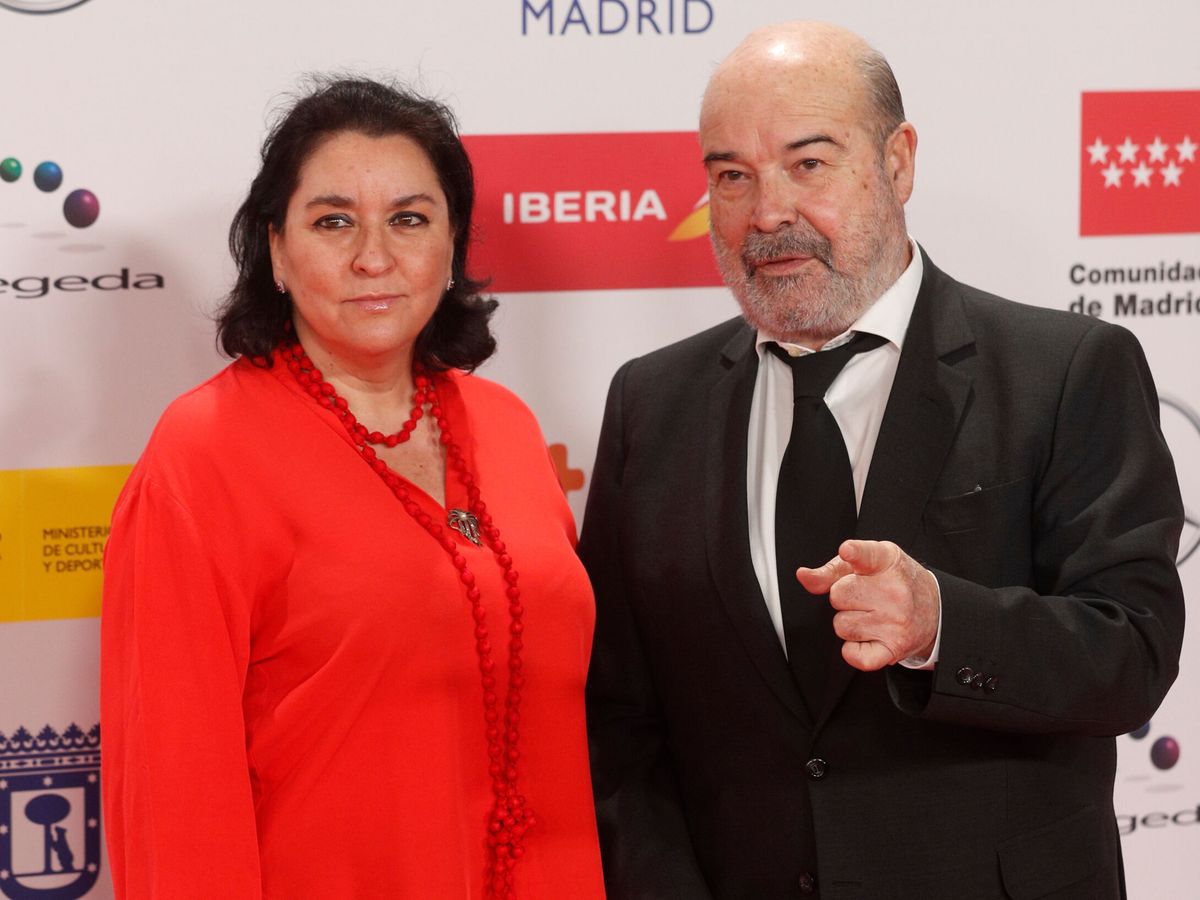 Foto: Antonio Resines y su mujer, Ana Pérez-Lorente. (EFE/Rodrigo Jiménez)