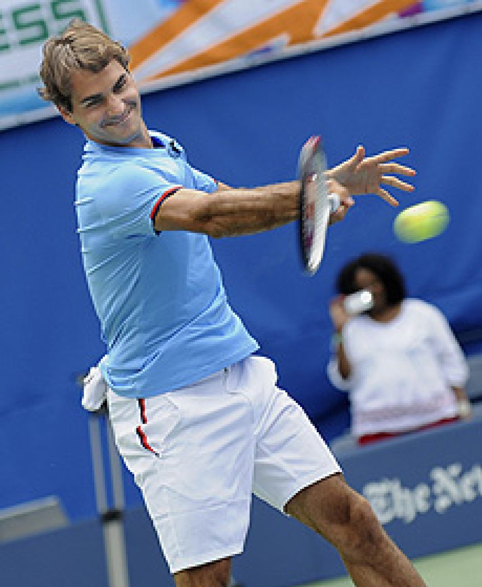 Foto: Federer continúa al frente del ránking ATP en la antesala del Open USA