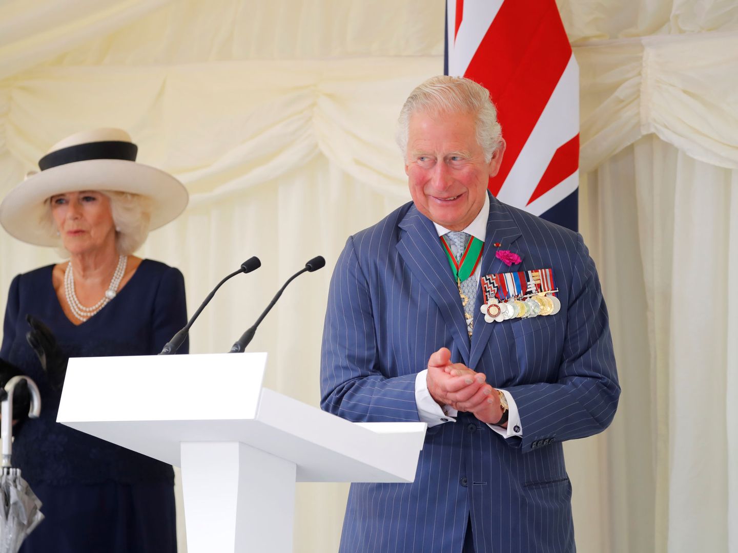 El príncipe Carlos y Camilla, en una imagen reciente. (Reuters)
