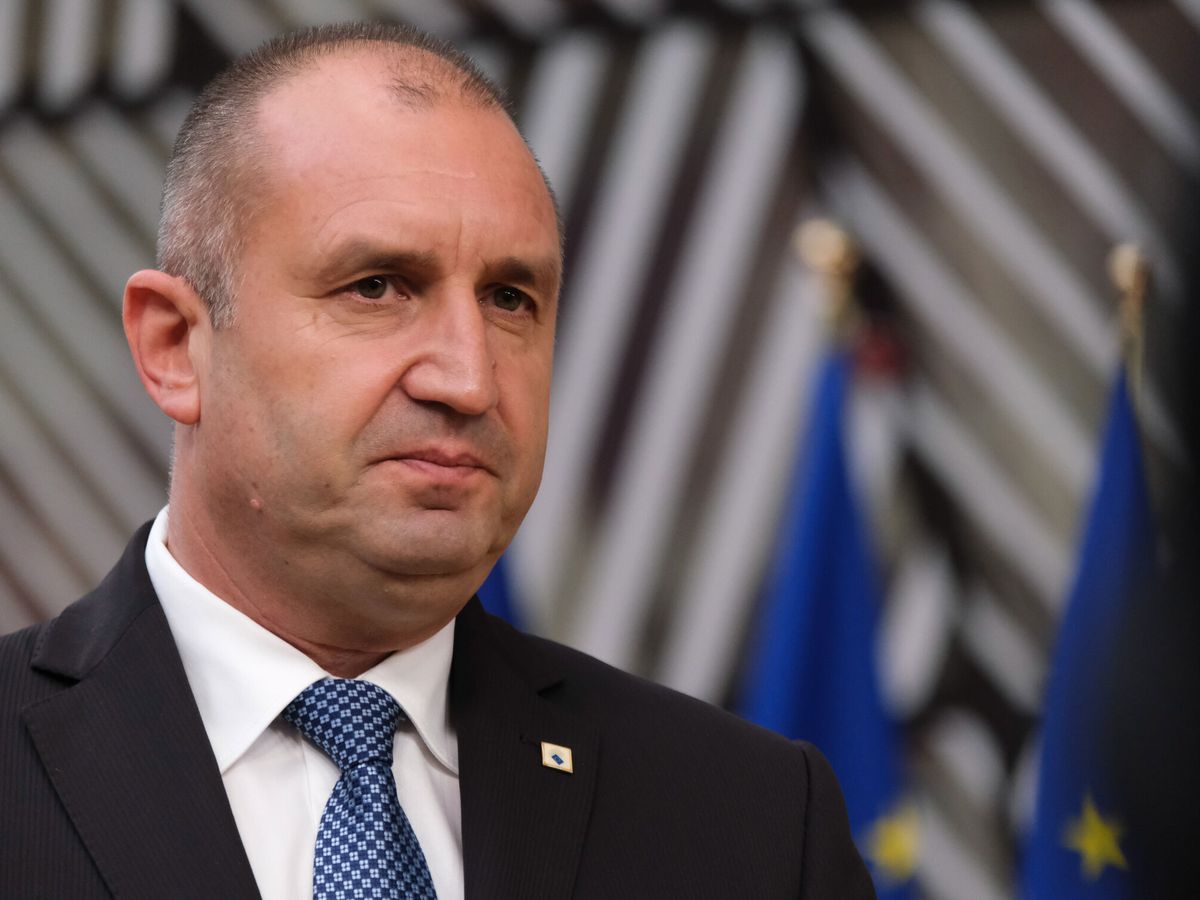 Foto: Rumen Radev, presidente de Bulgaria. (Alexandros Michailidis/EU Council)
