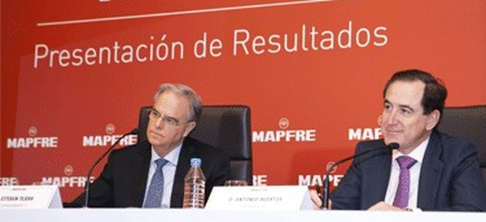 A la dcha. Antonio Huertas, presidente de Mapfre. (Mapfre)