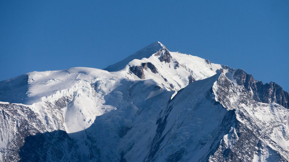 El Mont Blanc encoge a causa del cambio climático
