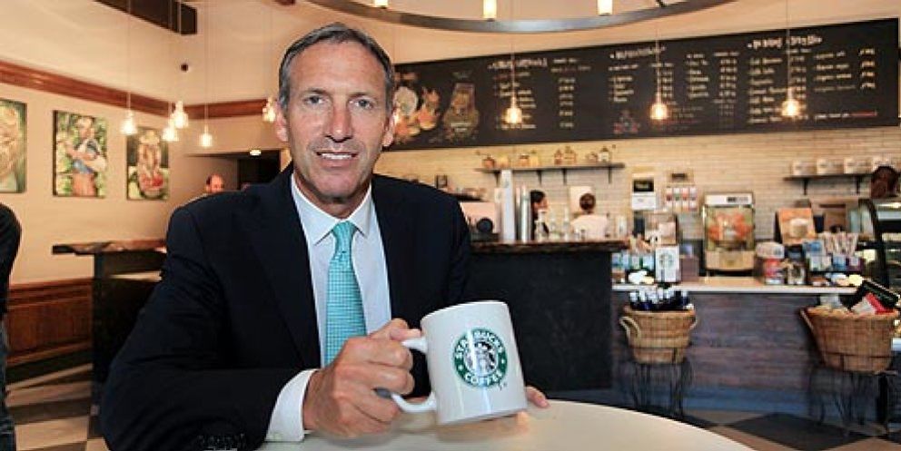 Foto: Schultz, un 'indignado' al frente de Starbucks: "En el fondo, estoy de acuerdo con gravar a los que más tienen"