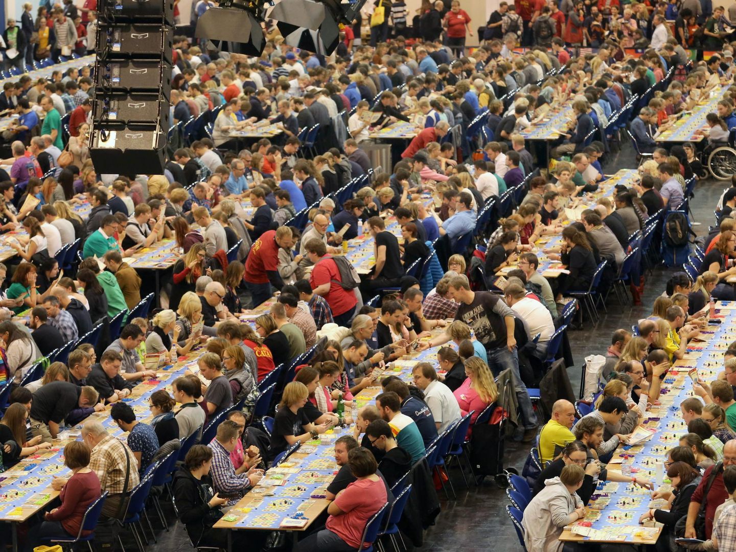 Spiel Essen, una de las ferias de juegos más grandes del mundo. (EFE/EPA/Roland Weihrauch)