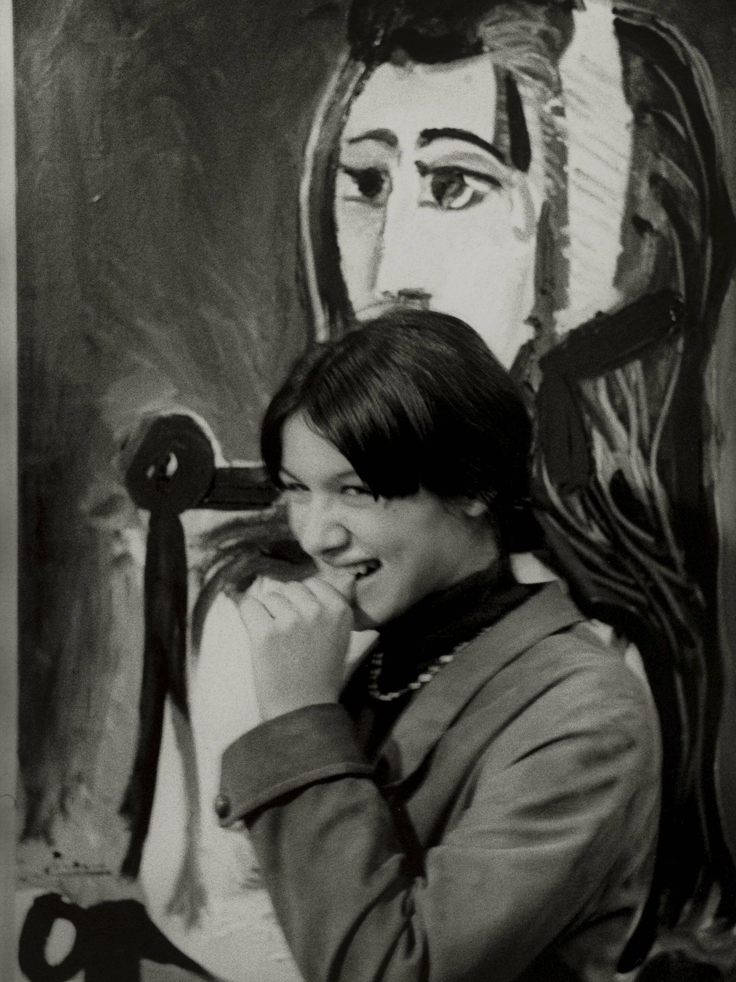 Una joven Paloma Picasso. (CP)