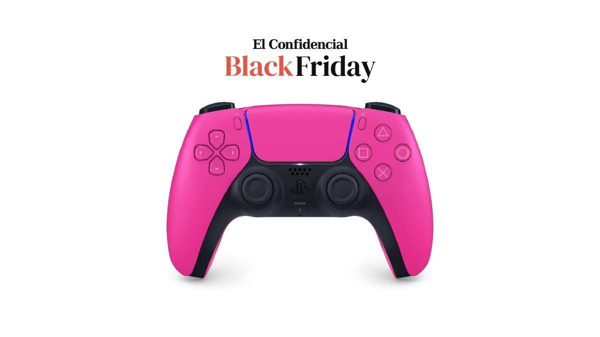 Mando rosa DualSense para PlayStation 5 en oferta por Black Friday