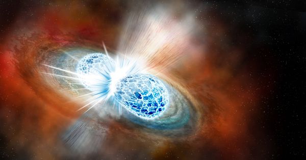 Foto: Fusión de dos estrellas de neutrones, hallazgo científico del año para 'Science'