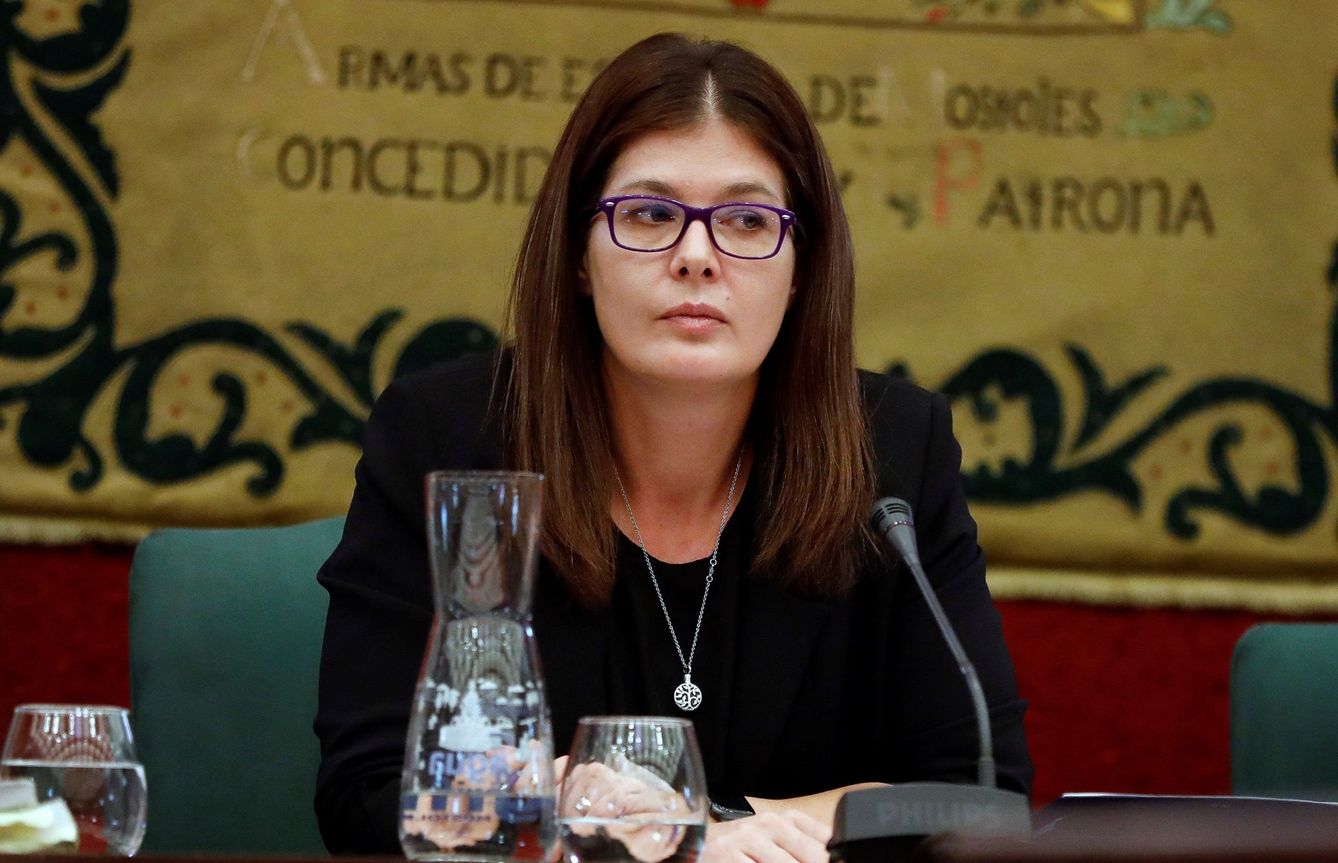 La alcaldesa de Móstoles, Noelia Posse. (EFE/David Fernández)