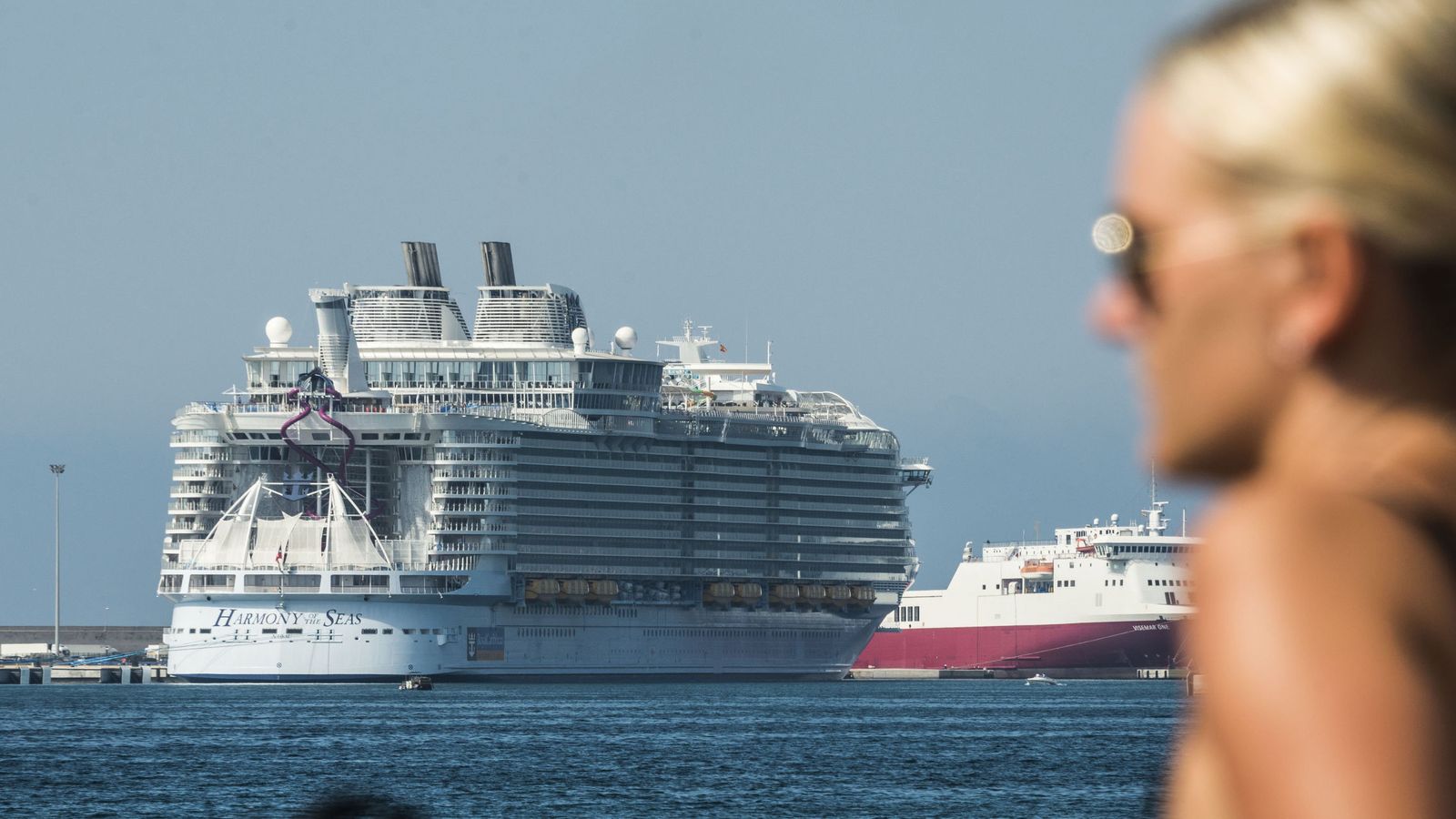Foto: Imagen de un crucero atracado en el puerto de Palma. (EFE)