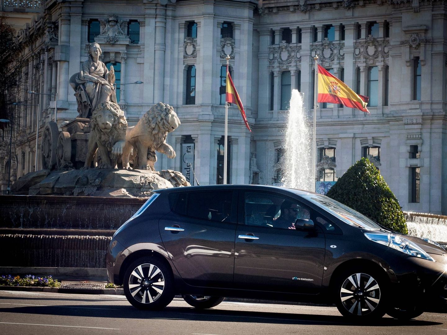 España está a la cola del coche eléctrico en Europa.
