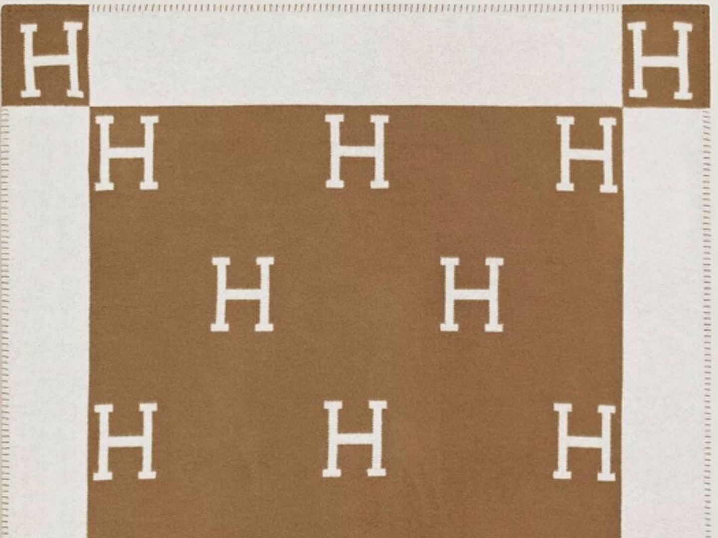 La manta viral de Hermès de Meghan Markle. (Hermès)
