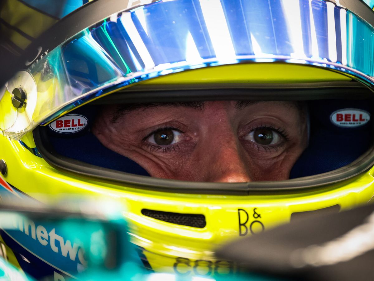Foto: Fernando Alonso, en el GP de China. (Florent Gooden/DPPI/AFP7)