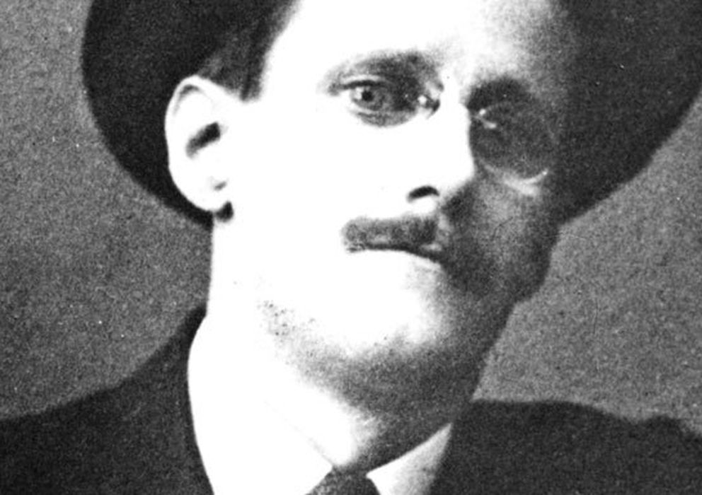 Foto: El dublinés James Joyce, autor de 'Finnegans Wake'.