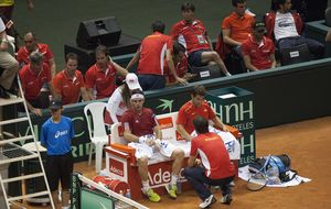 La edad y el compromiso hacen peligrar a España en la Copa Davis