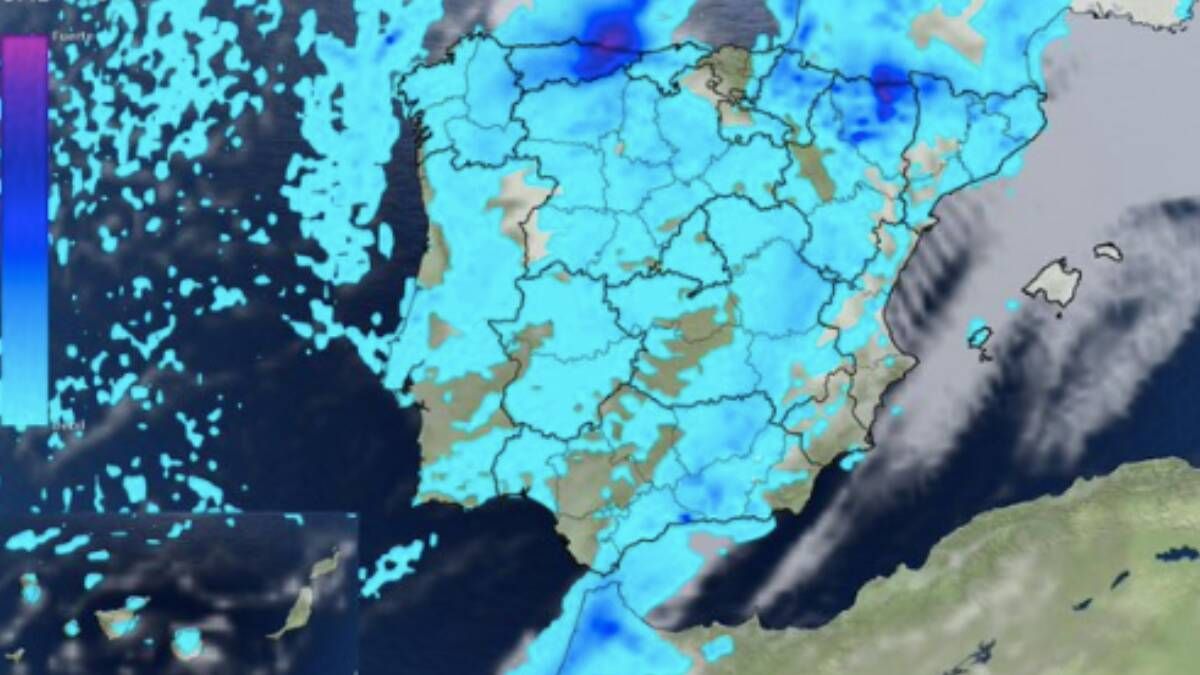 La Aemet avisa de cuánto dura esta borrasca fría y pone en alerta a 4 zonas de España por abundantes lluvias