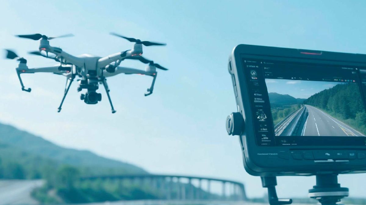 Se buscan nuevos usos para los drones en infraestructuras y seguridad vial