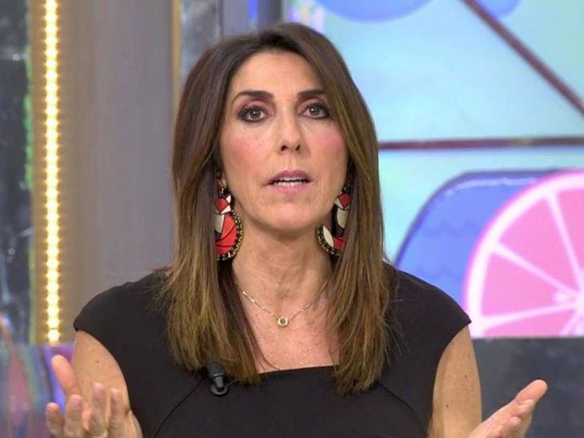 Foto: La presentadora Paz Padilla. (Telecinco)