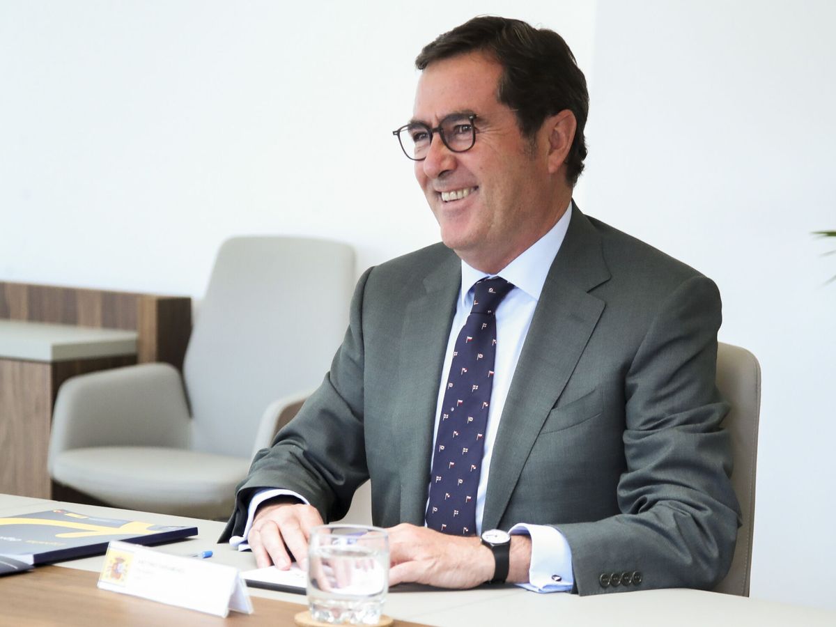 Foto: El presidente de la CEOE, Antonio Garamendi. (EFE/David Fernández)