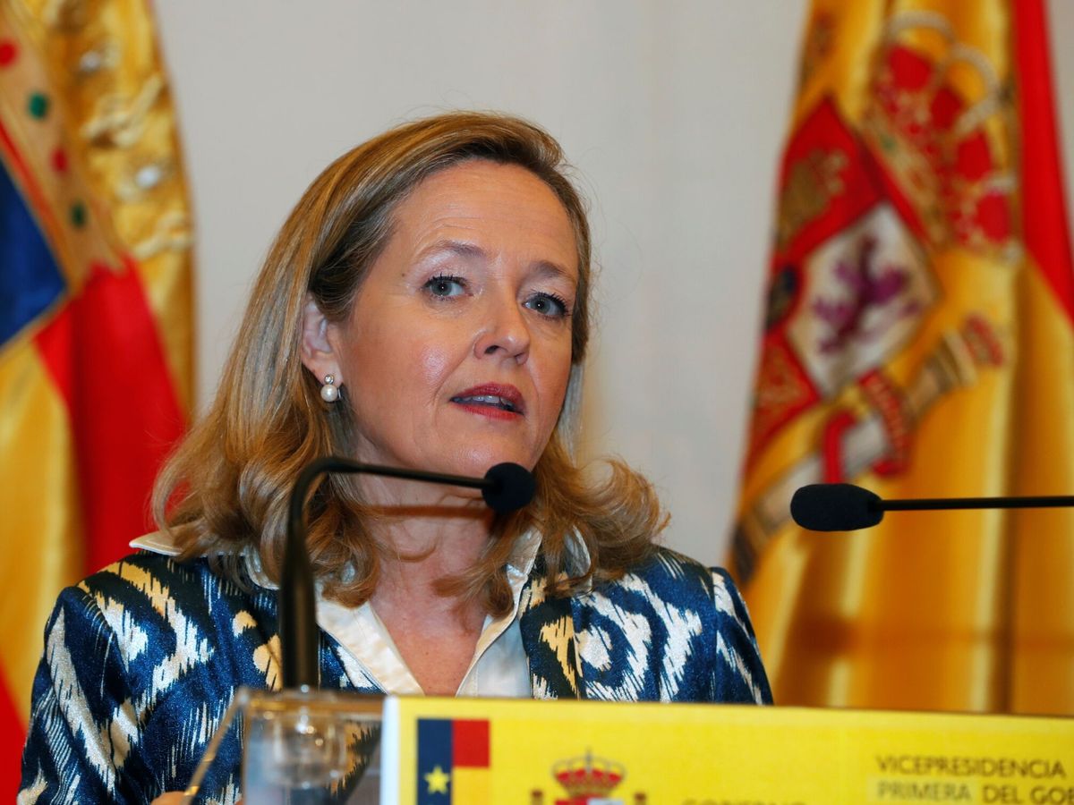 Foto: La vicepresidenta primera del Gobierno y ministra de Asuntos Económicos y Transformación Digital, Nadia Calviño. (EFE/Javier Cebolleda)