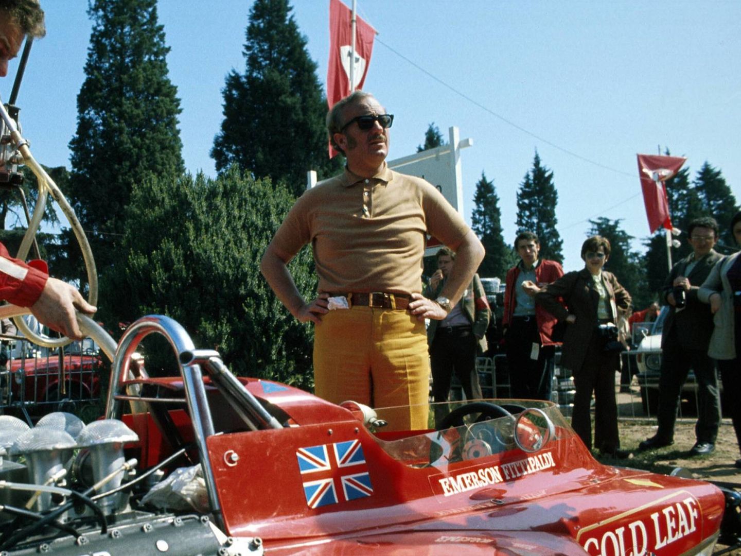 Colin Chapman fue uno de los ingenieros más disruptivos de la F1. (Imago)
