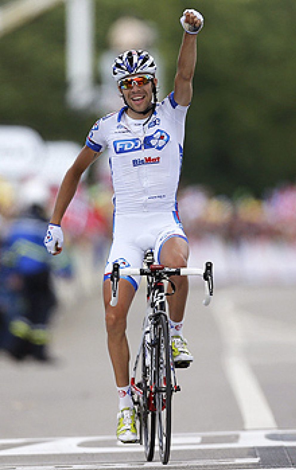 Foto: Thibaut Pinot, la victoria del joven que no debía haber corrido el Tour
