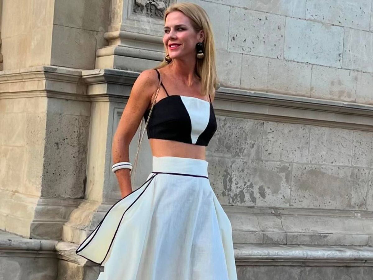 Foto: El nuevo look de Zara de Amelia Bono, aquí en un viaje a Sevilla. (Instagram/@ameliabono)