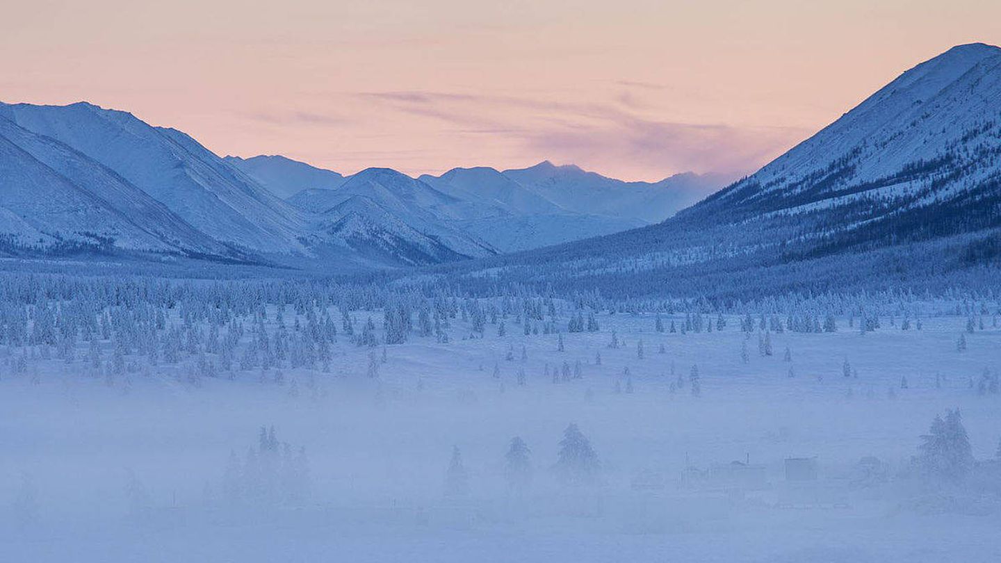 Así son los bosques de Oymyakon en invierno. (Foto: CC)