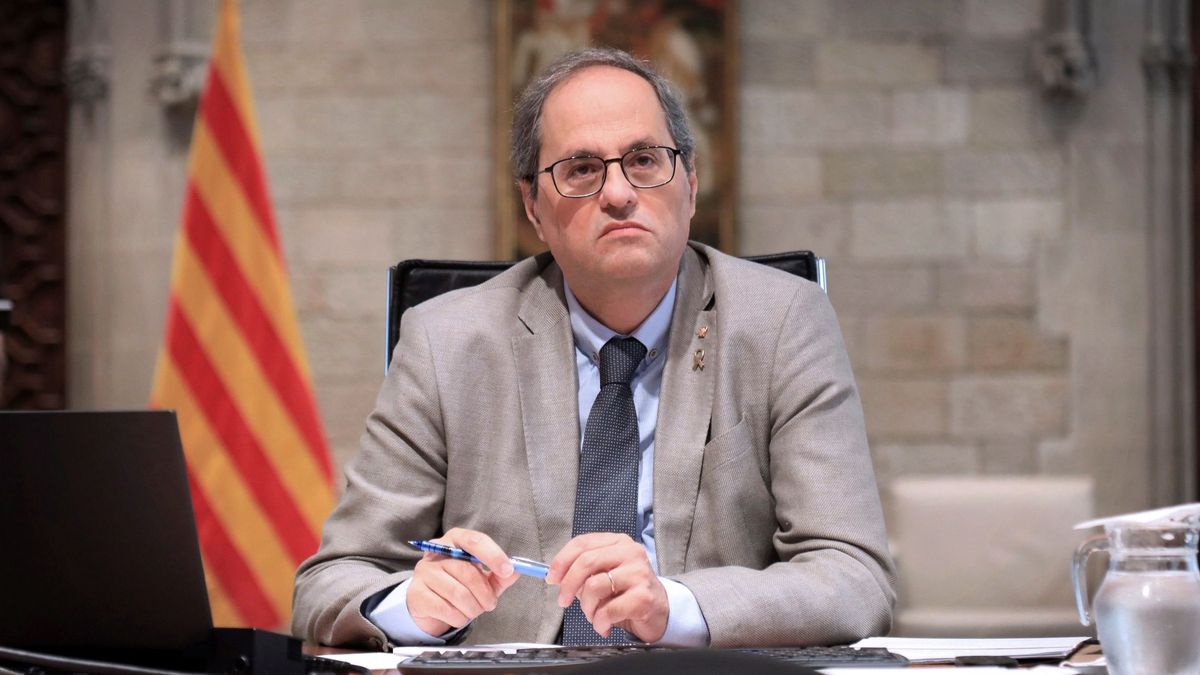 Las trampas de Torra enfadan a los 200.000 funcionarios de la Generalitat de Cataluña