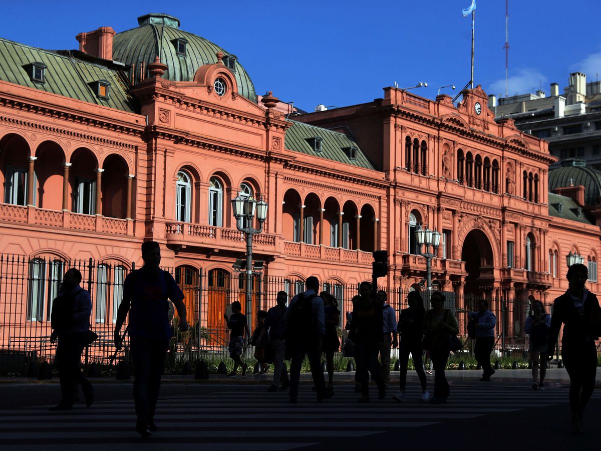 Foto: La 'Casa Rosada', sede del Gobierno de Argentina. (REUTERS/Marcos Brindicci)
