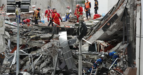 Foto: El último terremoto con más víctimas ocurrió en septiembre en México. Murieron más de 360 personas. (Efe) 
