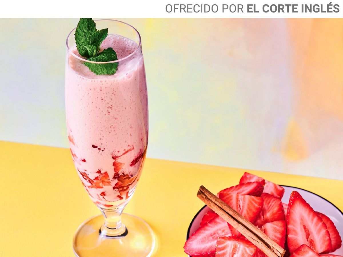 Foto: Horchata de fresas. (Foto: APTC)
