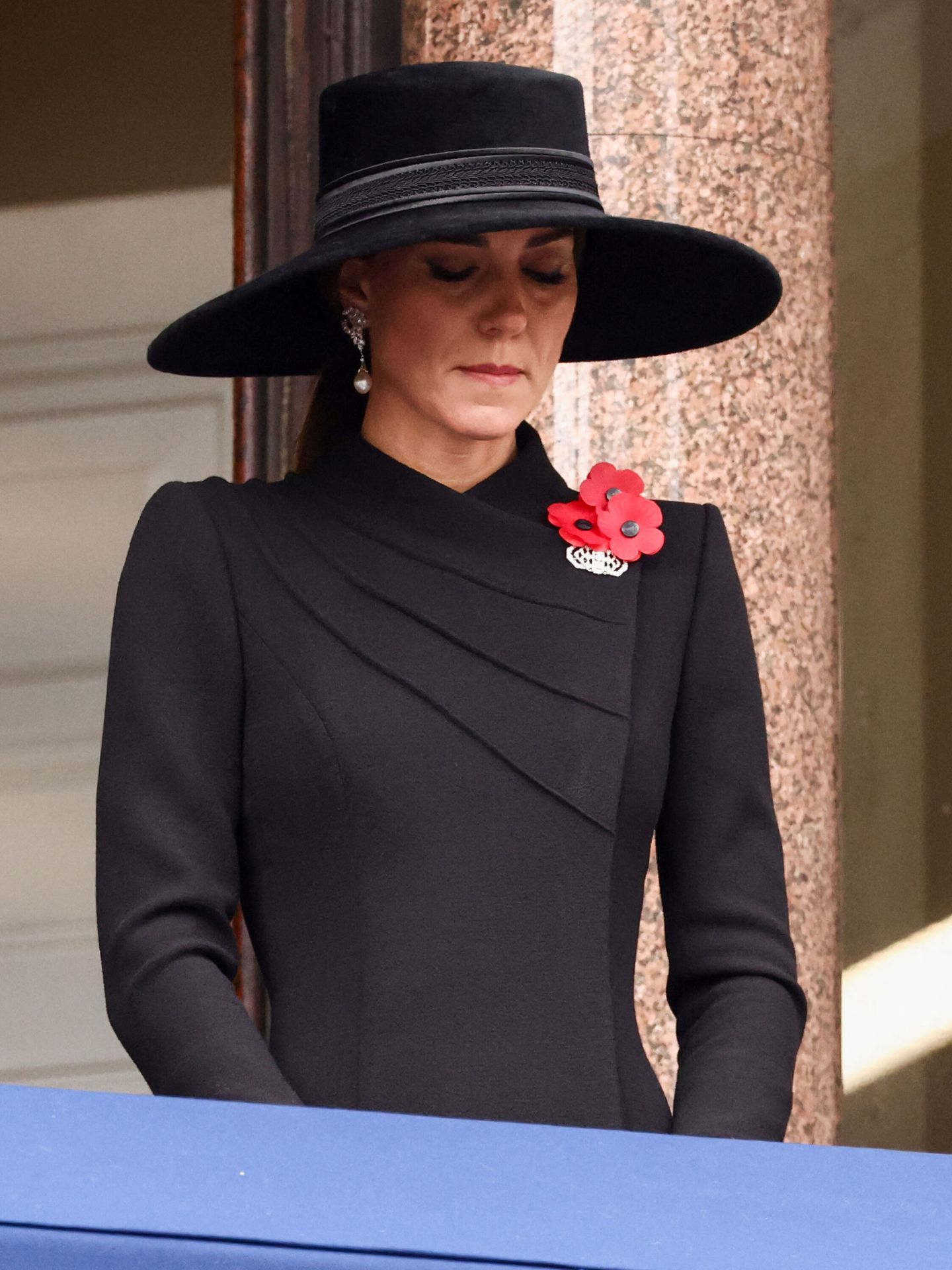 Kate Middleton, en el Día del Recuerdo. (Reuters/Henry Nicholls)