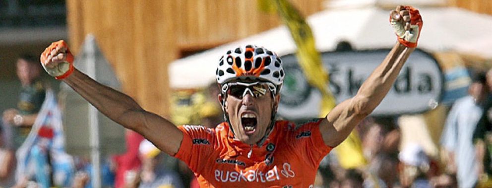Foto: El ciclista español Mikel Astarloza, positivo por EPO