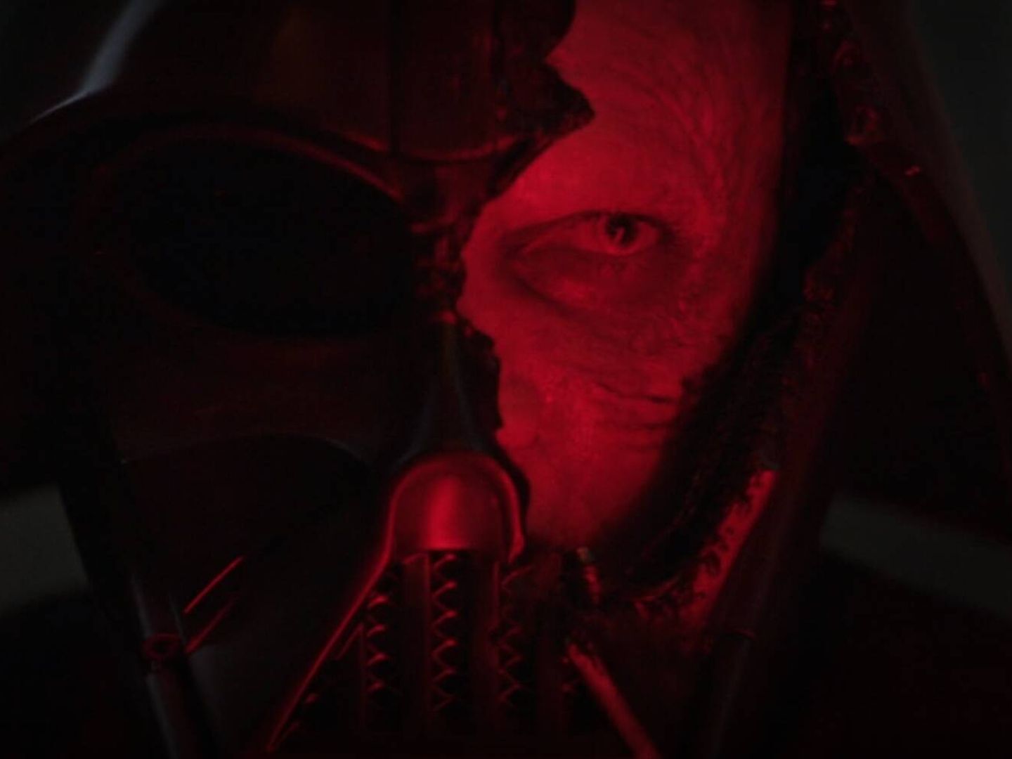 La última aparición de Hayden Christensen en 'Obi-Wan Kenobi'. (Disney+)